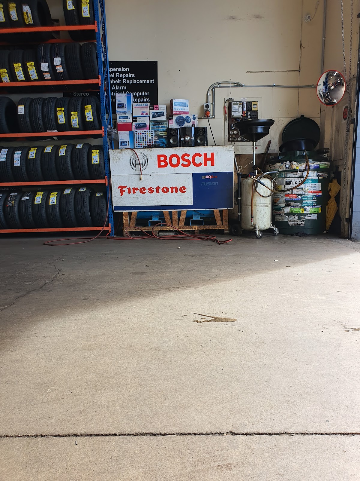 Kiwi Motor Services workshop in Mount Roskill